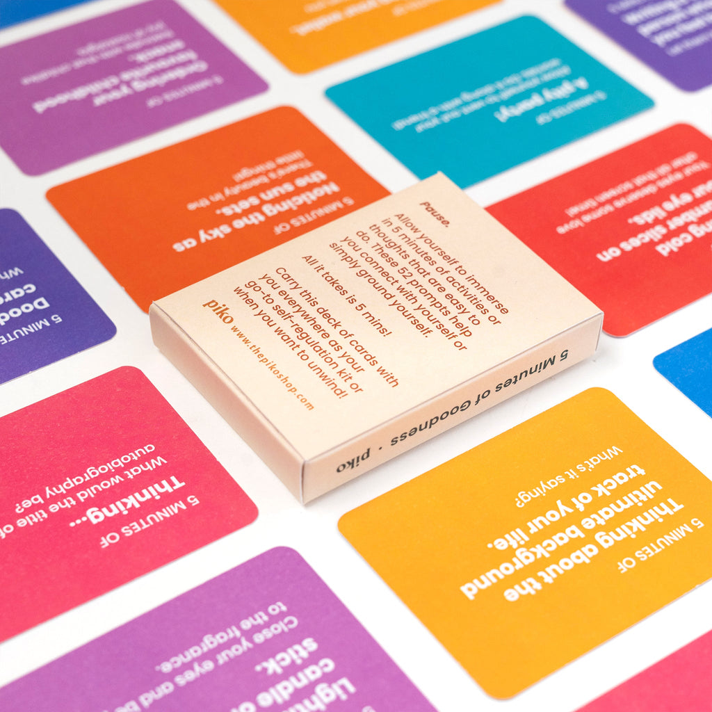 5 Minutes of Goodness / Wellness Prompt Cards for CRED Friday - The Piko Shop