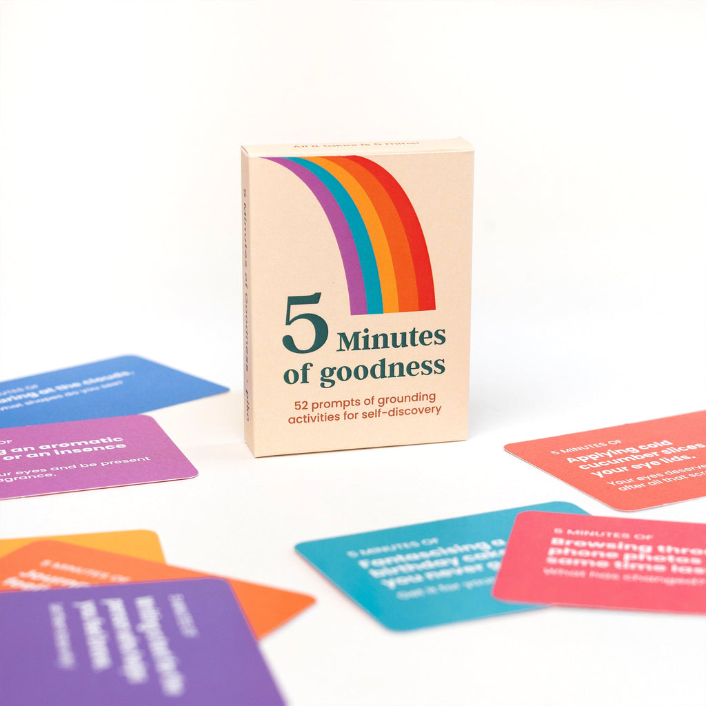 5 Minutes of Goodness / Wellness Prompt Cards for CRED Friday - The Piko Shop