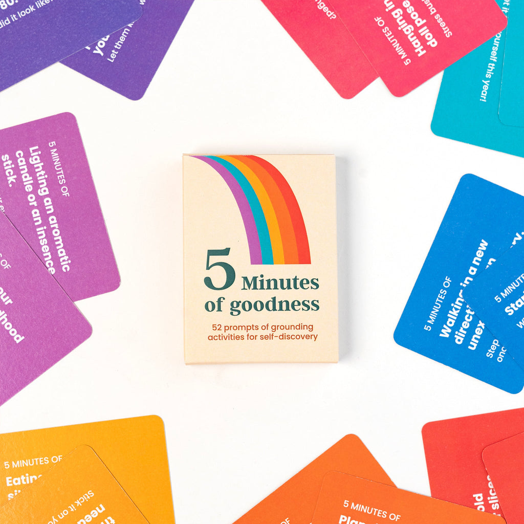 5 Minutes of Goodness / Wellness Prompt Cards for CRED Friday - The Piko Shop