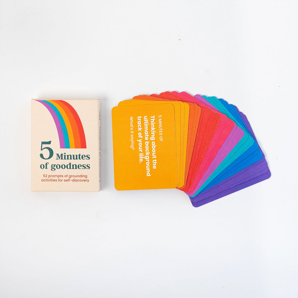 5 Minutes of Goodness / Wellness Prompt Cards for CRED Friday - The Piko Shop