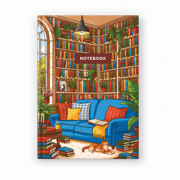 Hardbound Dot Grid Notebook