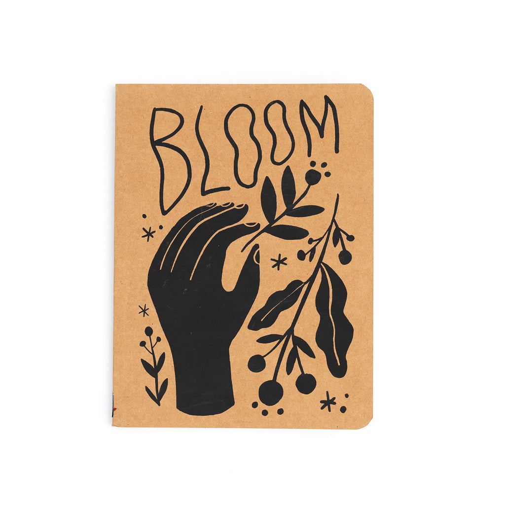 A5 Kraft Notebook / Bloom - The Piko Shop