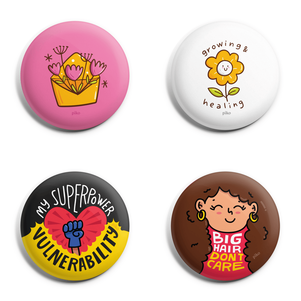 Badge + Fridge Magnet / Feminine Energy - The Piko Shop