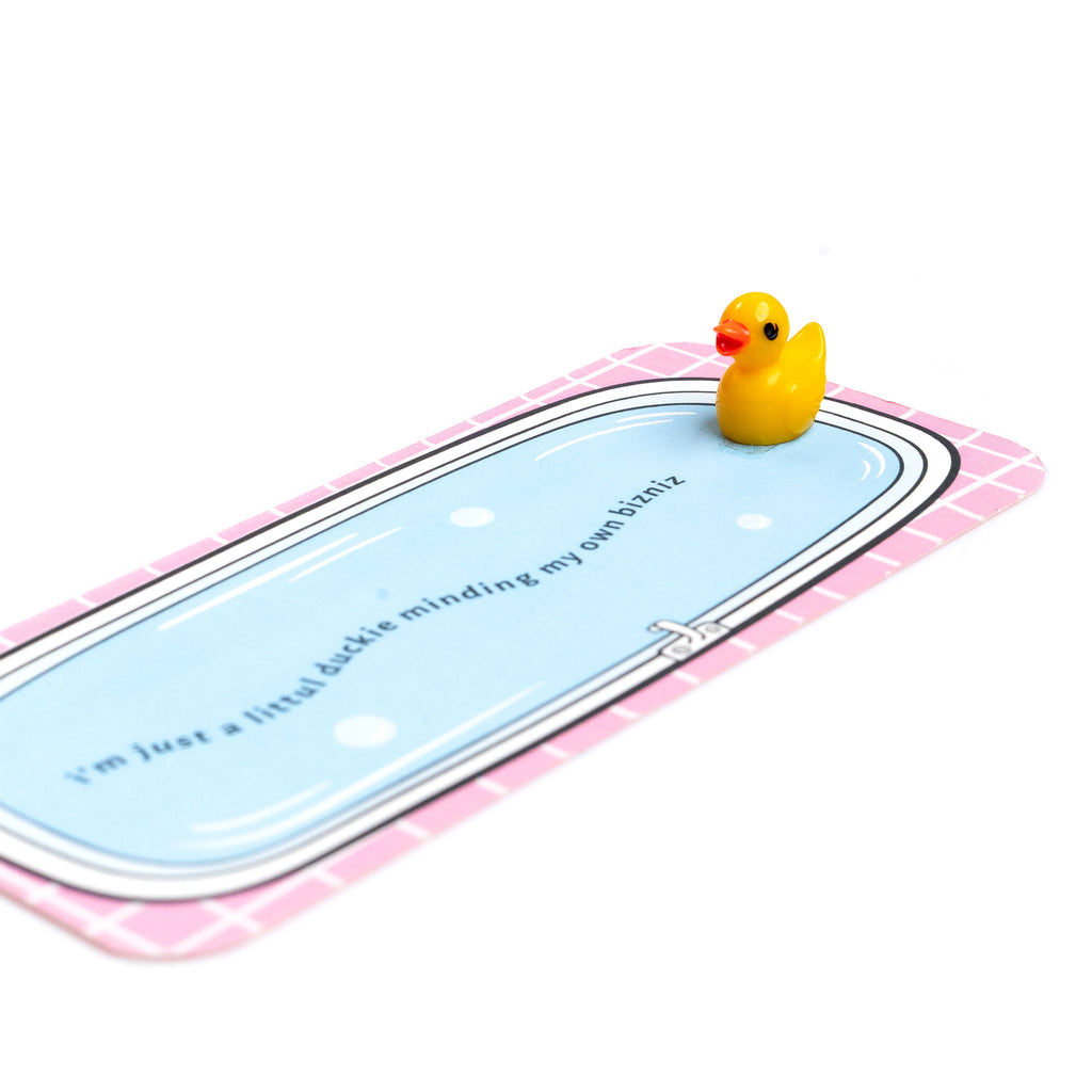 Bathtub Duckie Bookmark - The Piko Shop