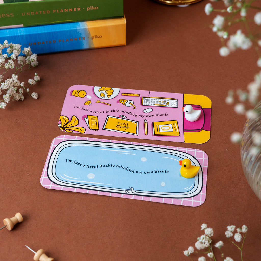 Bathtub Duckie Bookmark - The Piko Shop