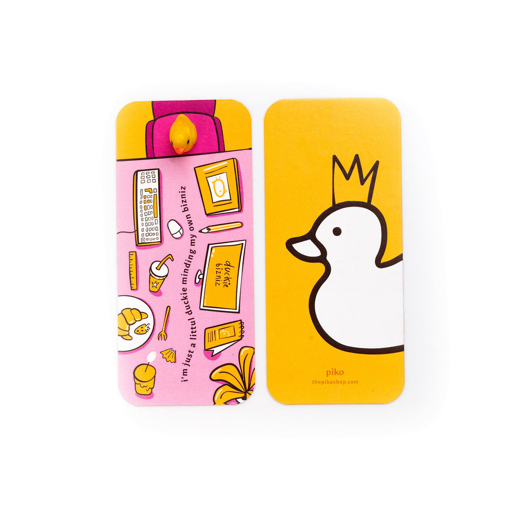 Bizniz Duckie Bookmark - The Piko Shop