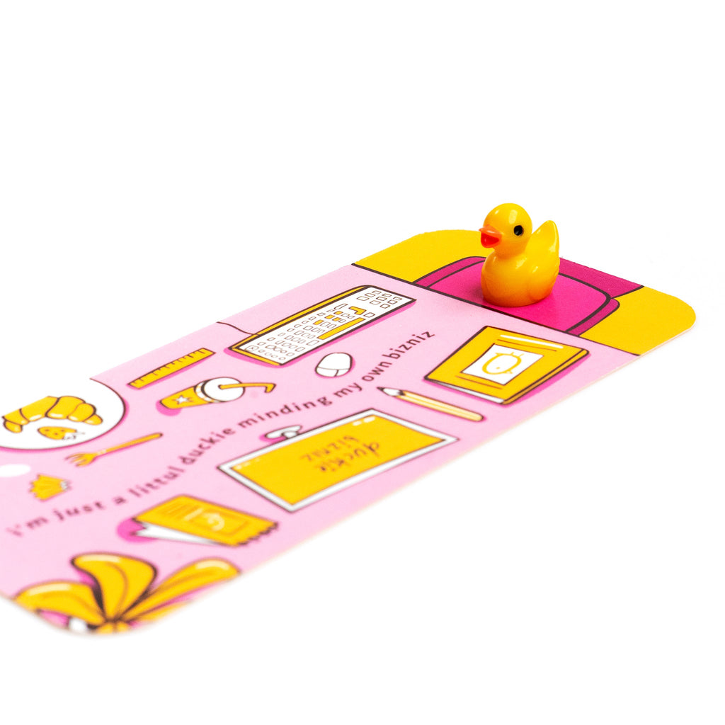 Bizniz Duckie Bookmark - The Piko Shop