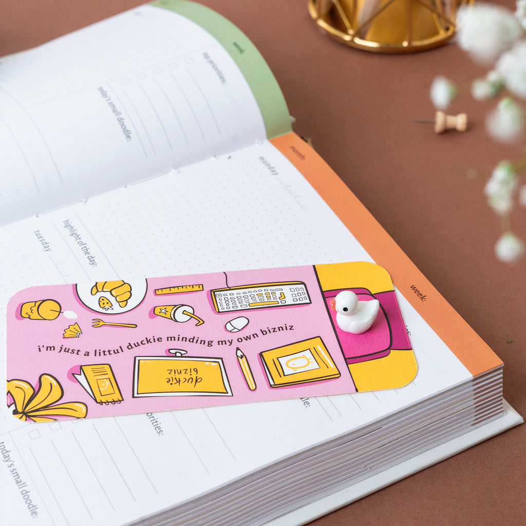 Bizniz Duckie Bookmark - The Piko Shop