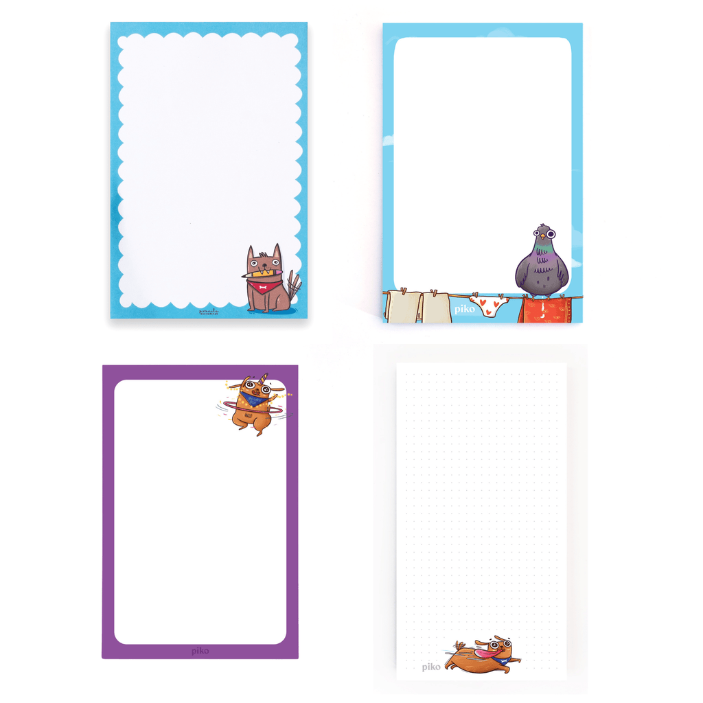 Bundle / Animal Lovers Notepads - The Piko Shop