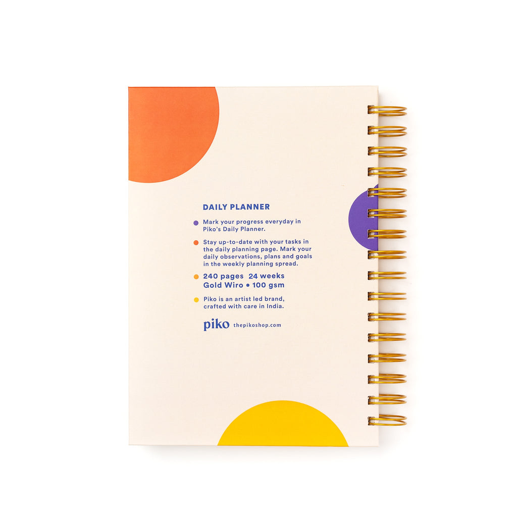Daily Planner / Compounding Habits for CRED Fridays - The Piko Shop