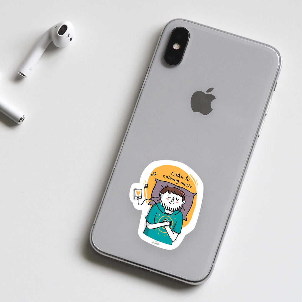 Decal Sticker / Calming Music - The Piko Shop