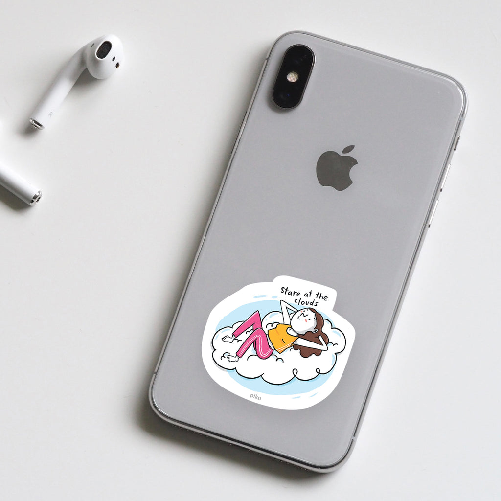 Decal Sticker / Clouds - The Piko Shop