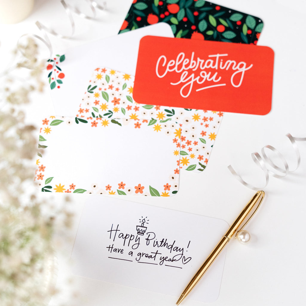 Festive Notecards / Pack of 9 - The Piko Shop