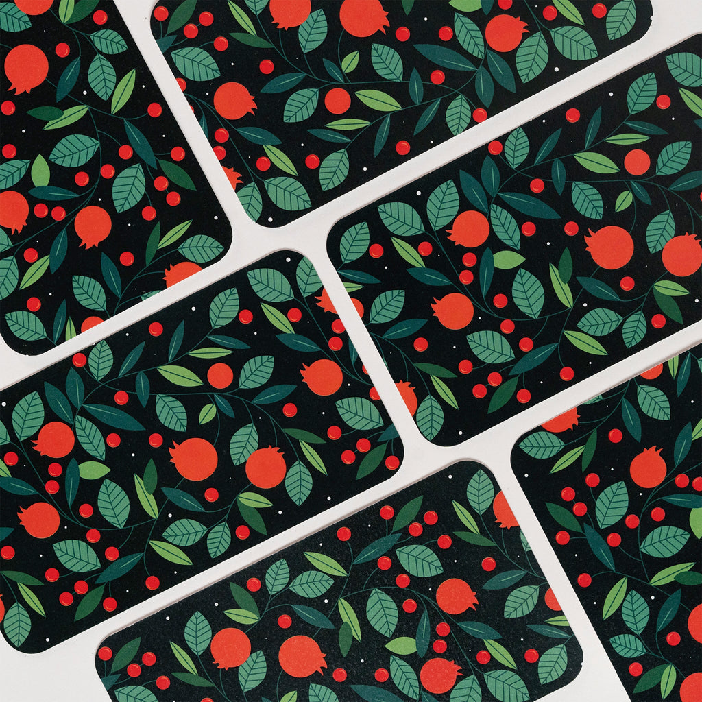Festive Notecards / Pack of 9 - The Piko Shop