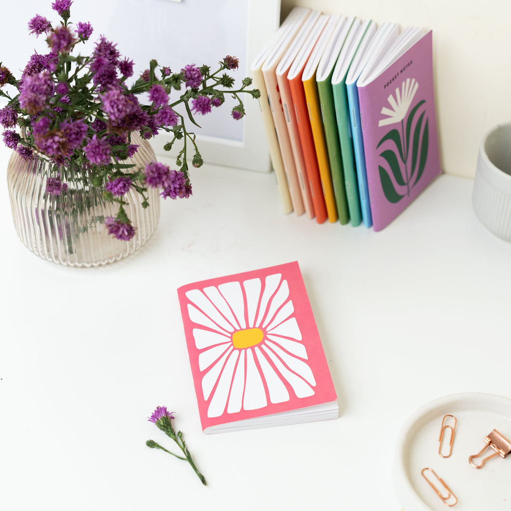 Floral Pocket Notebooks / Pack of 7 for CRED Friday - The Piko Shop