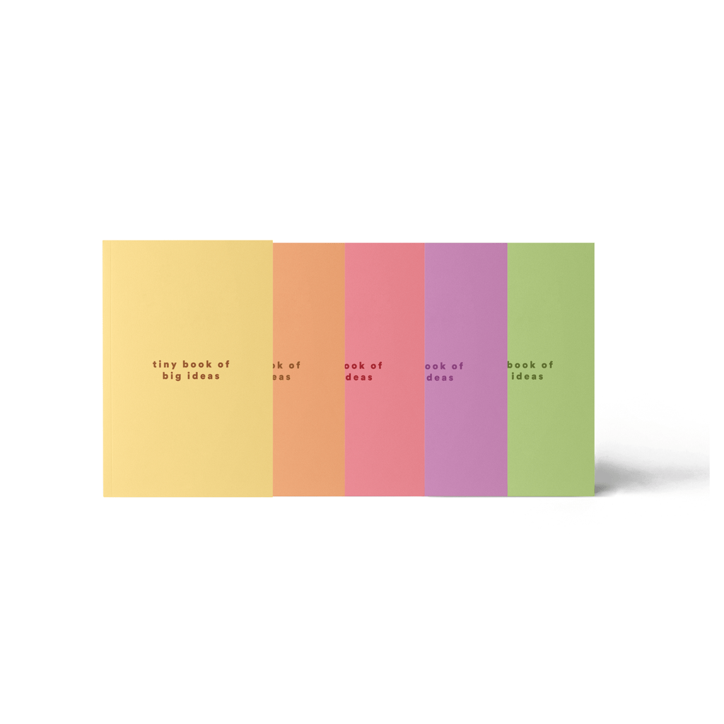 Pastel Pocket Notebooks / Pack of 5 - The Piko Shop