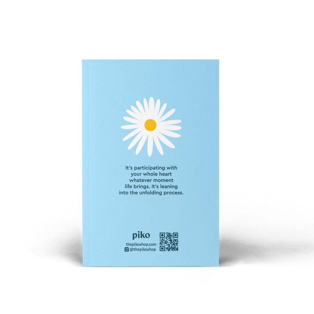 Pocket Notebook / Floral Blue - The Piko Shop