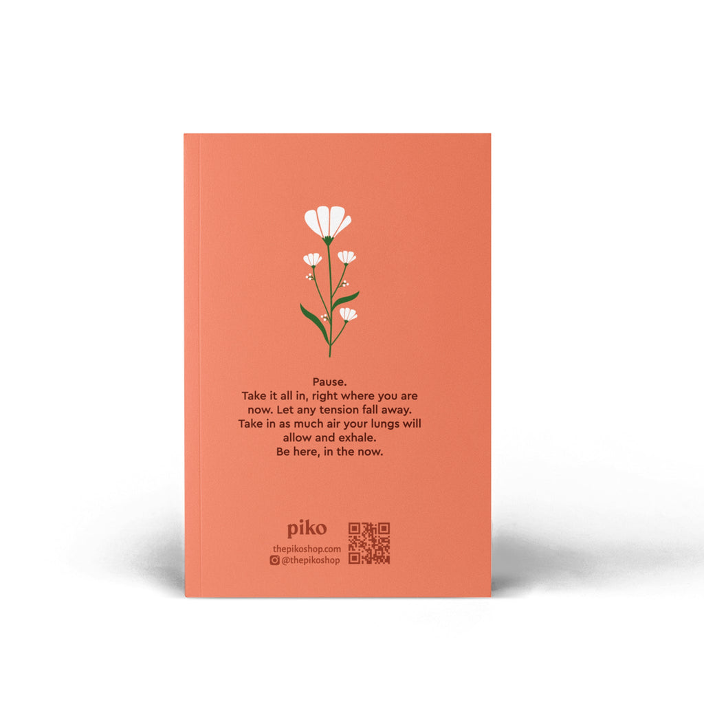 Pocket Notebook / Floral Coral - The Piko Shop
