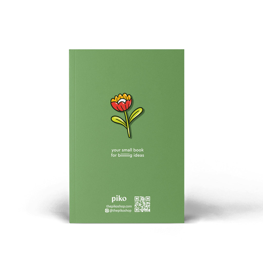 Pocket Notebook / Floral Letter - The Piko Shop