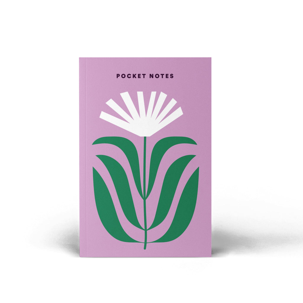 Pocket Notebook / Floral Lilac - The Piko Shop