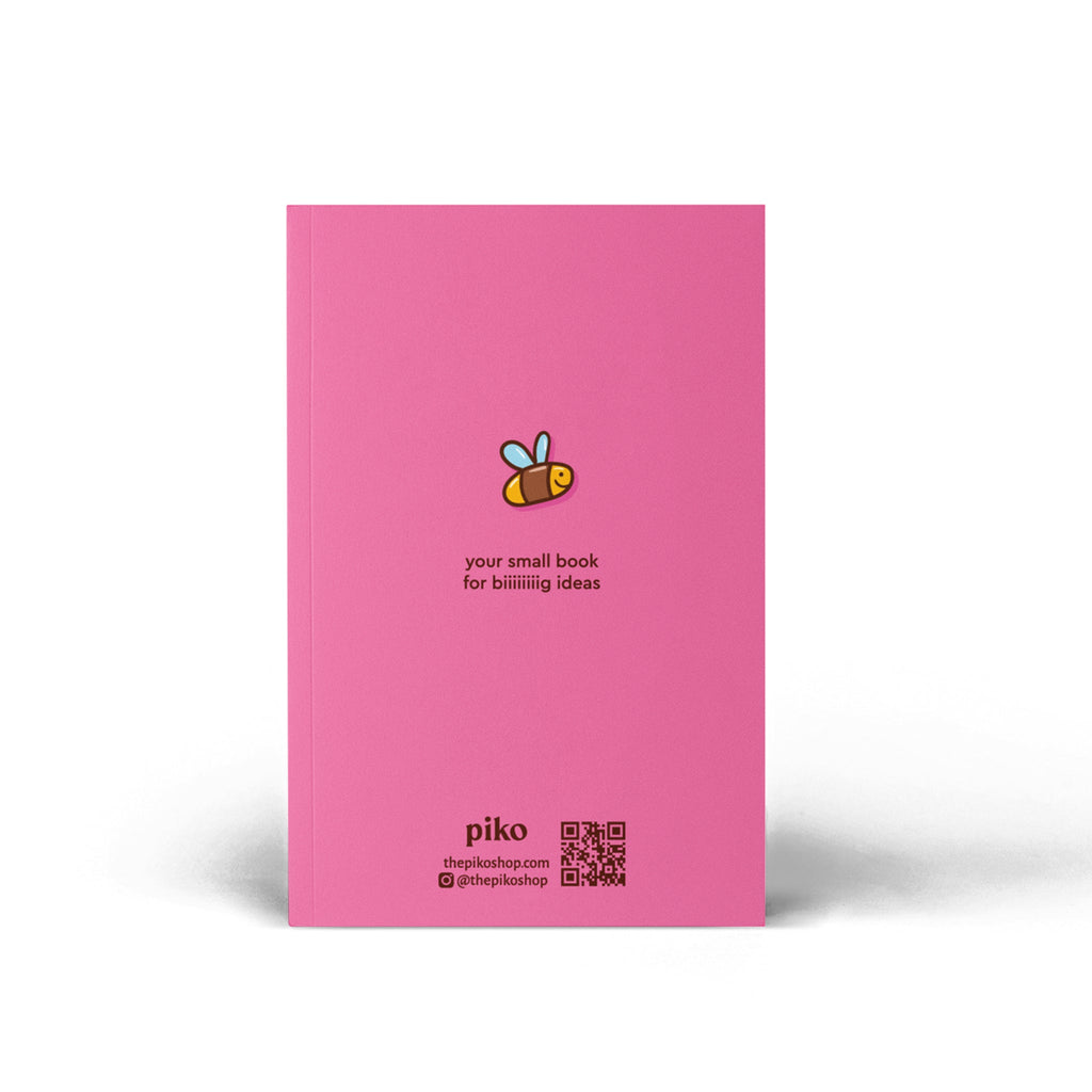 Pocket Notebook / Floral Pink - The Piko Shop
