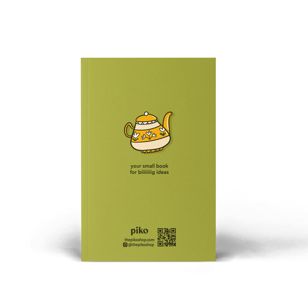 Pocket Notebook / Green Lamp Tea - The Piko Shop