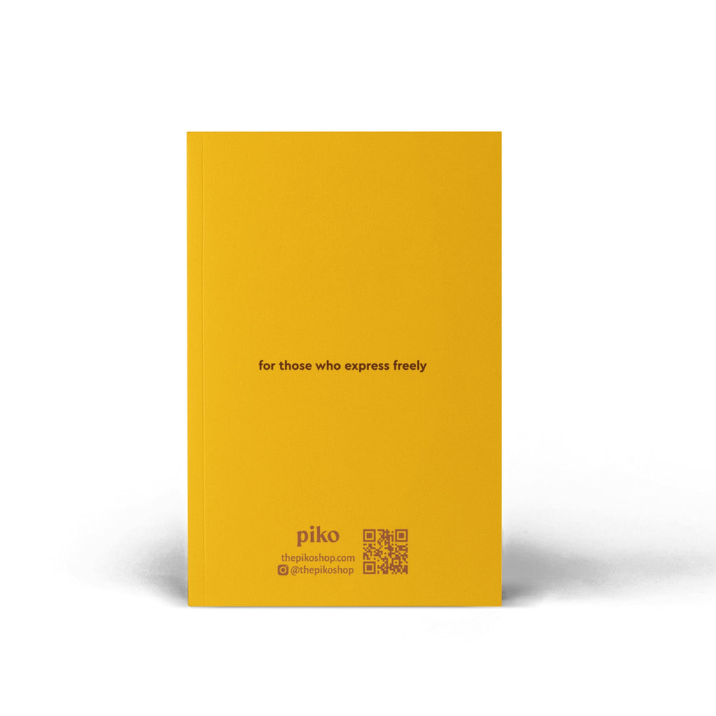 Pocket Notebook / Piko Yellow - The Piko Shop