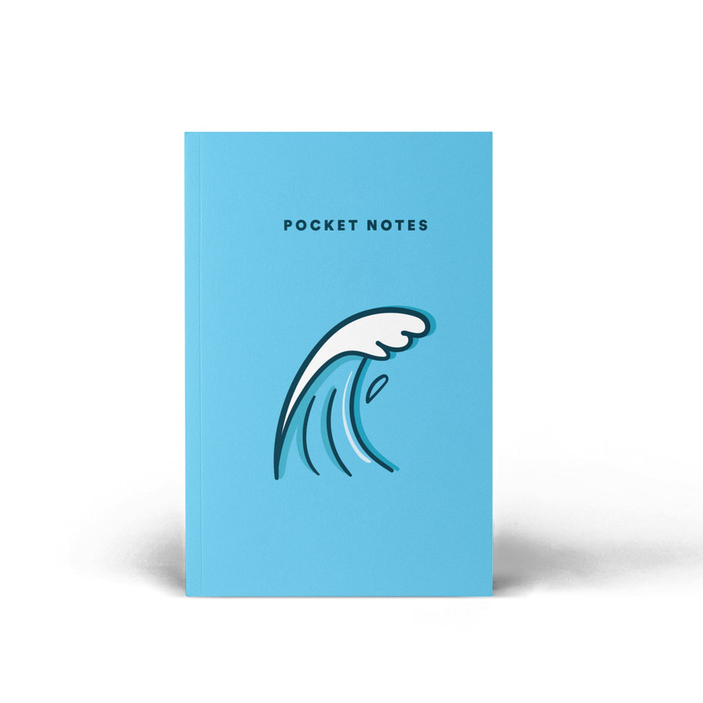 Pocket Notebook / Wanderlust Wave - The Piko Shop