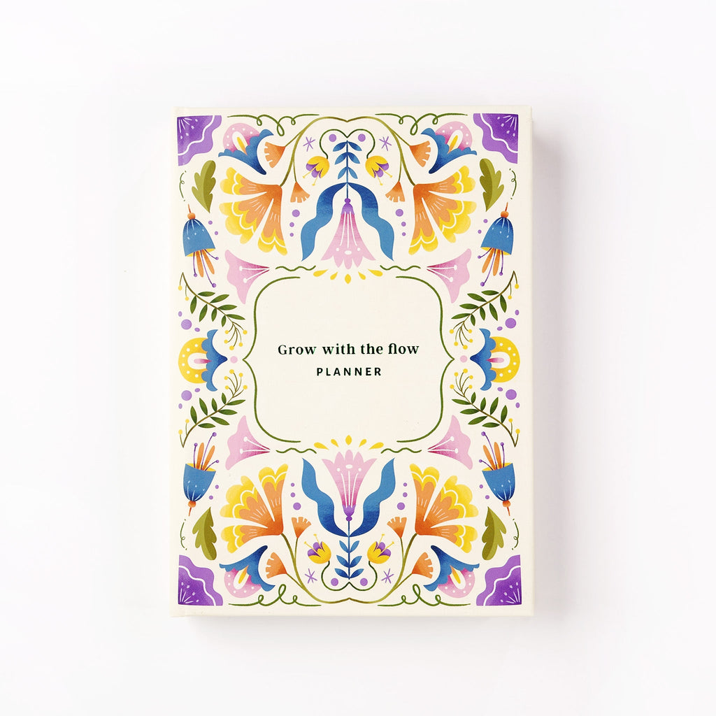 Undated Planner / Floral Day - The Piko Shop