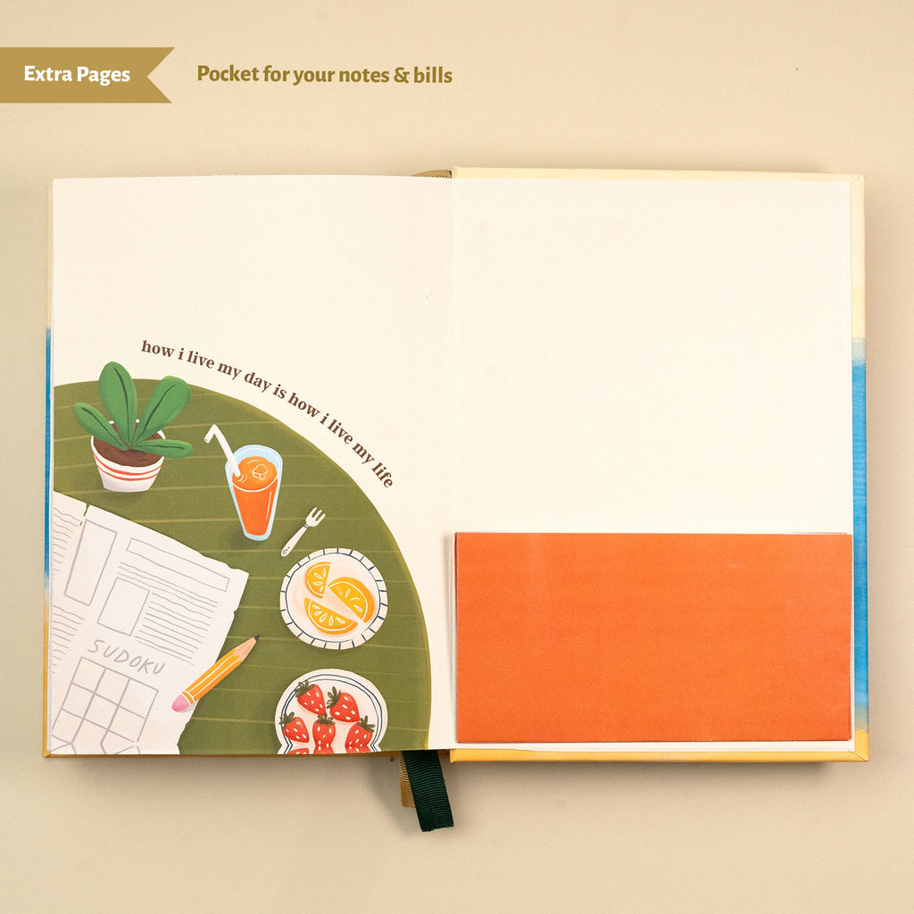 Undated Planner / Tulips Floral - The Piko Shop