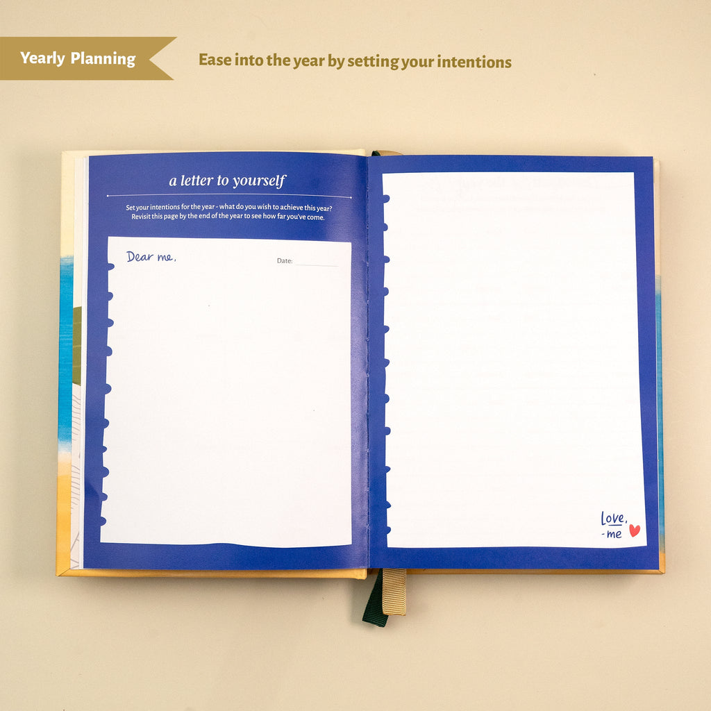 Undated Planner / Tulips Floral - The Piko Shop
