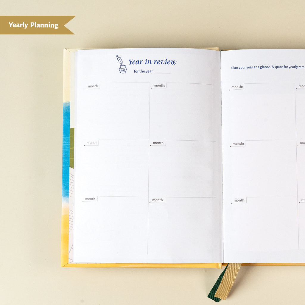 Undated Planner / Tulips Floral - The Piko Shop