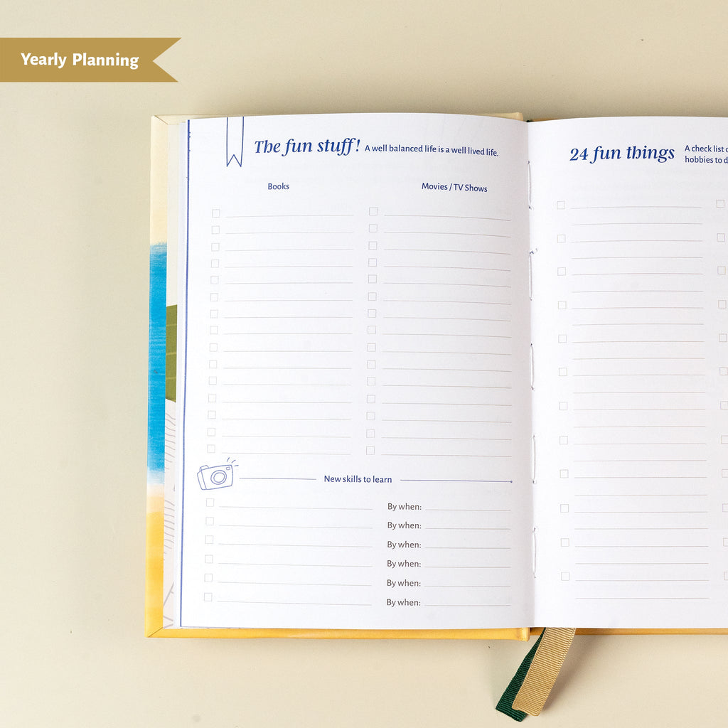 Undated Planner / Tulips Floral - The Piko Shop
