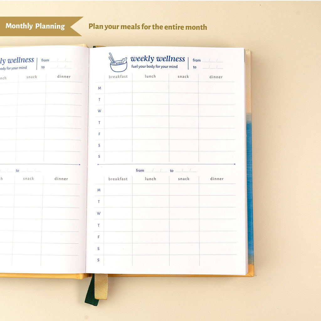 Undated Planner / Tulips Floral - The Piko Shop