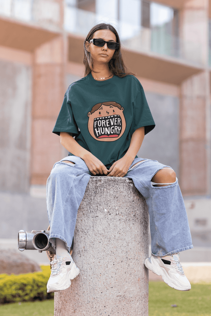 Unisex T-Shirt / Forever Hungry XL - The Piko Shop