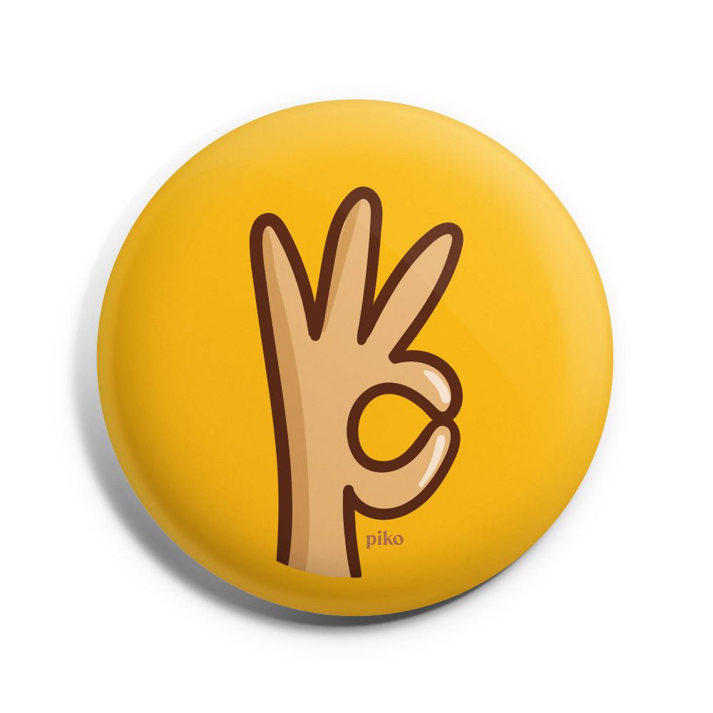 Badge + Fridge Magnet / Awesome - The Piko Shop