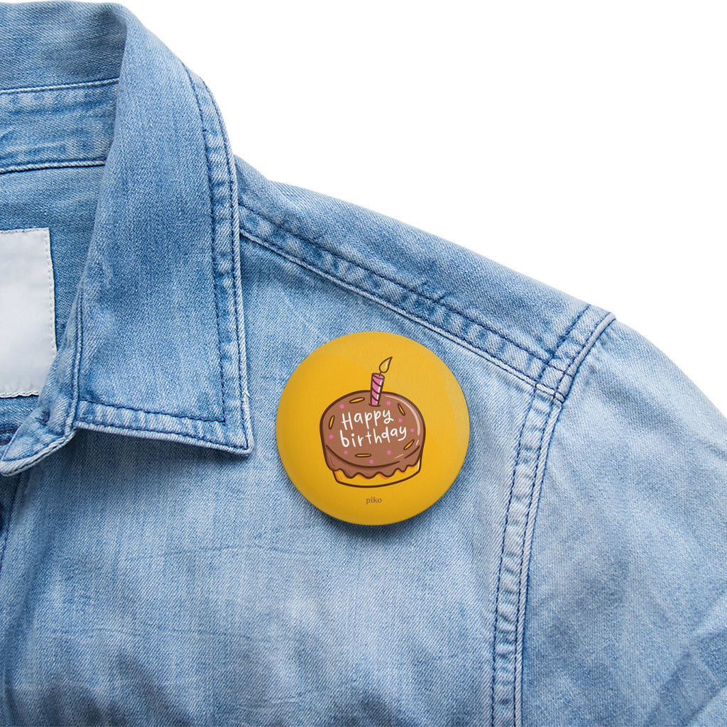Badge + Fridge Magnet / Birthday - The Piko Shop