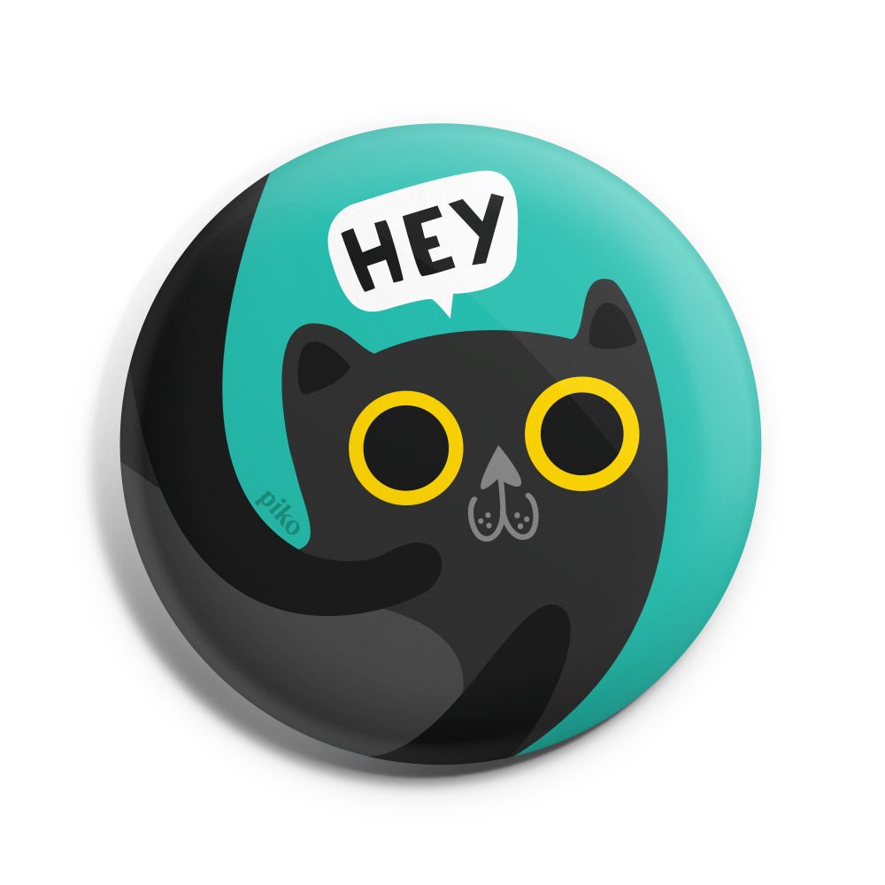 Badge + Fridge Magnet / Cat - The Piko Shop