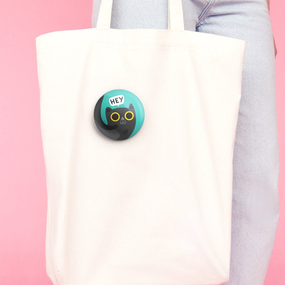 Badge + Fridge Magnet / Cat - The Piko Shop