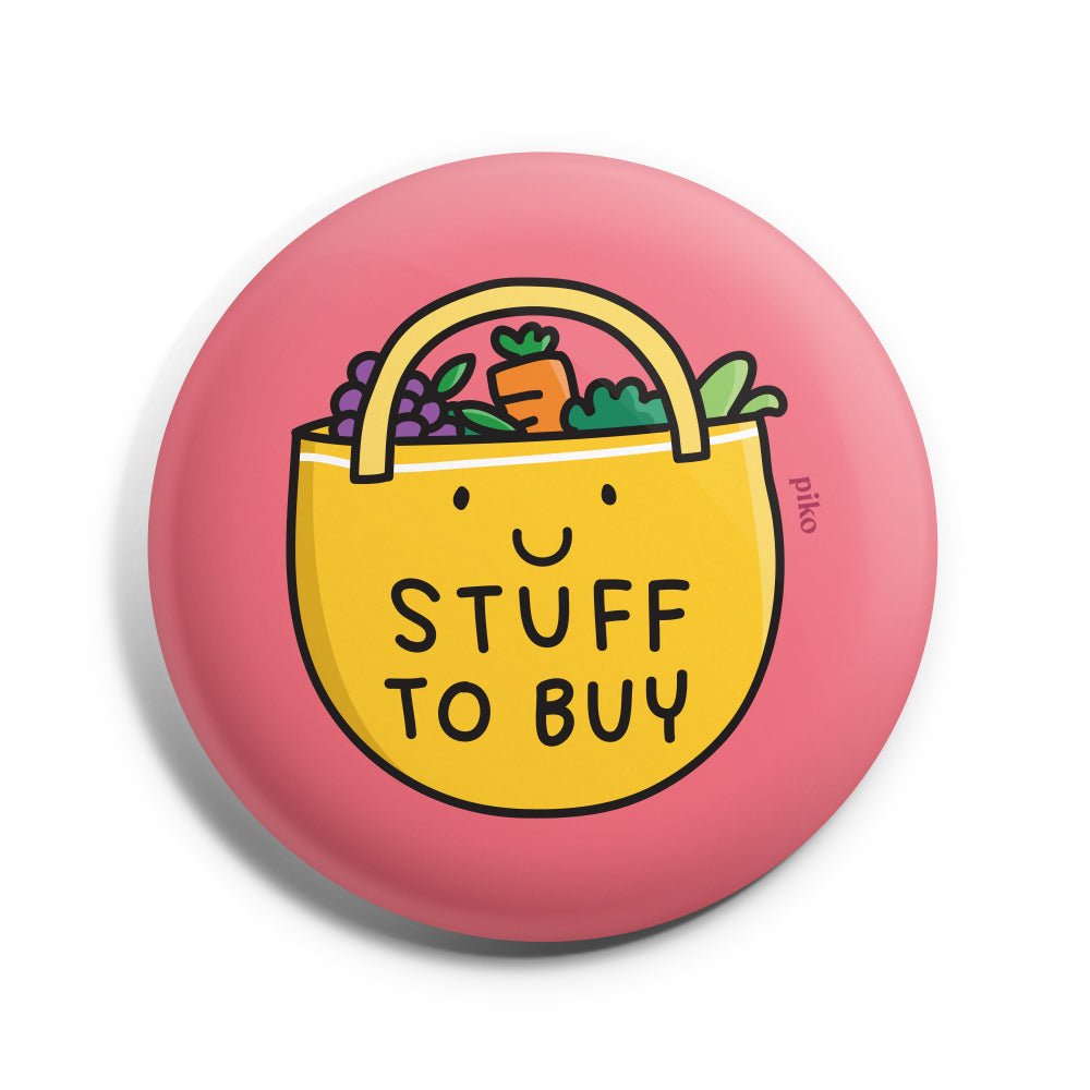 Badge + Fridge Magnet / Chef Foodie - The Piko Shop