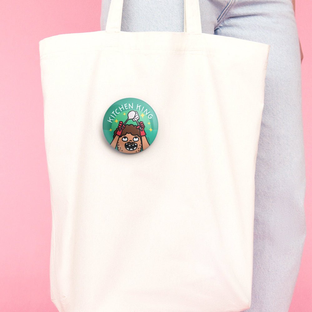 Badge + Fridge Magnet / Chef Foodie - The Piko Shop