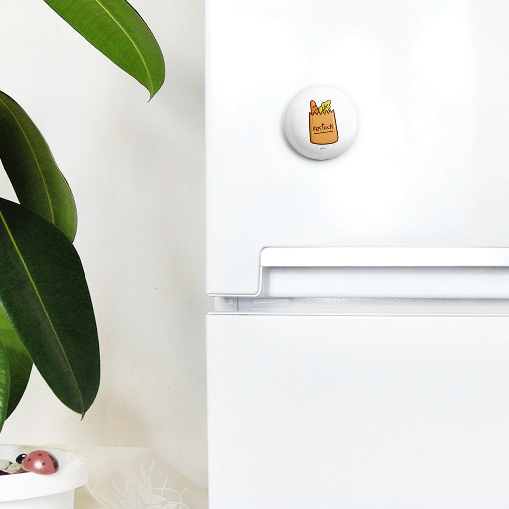 Badge + Fridge Magnet / Chef Foodie - The Piko Shop