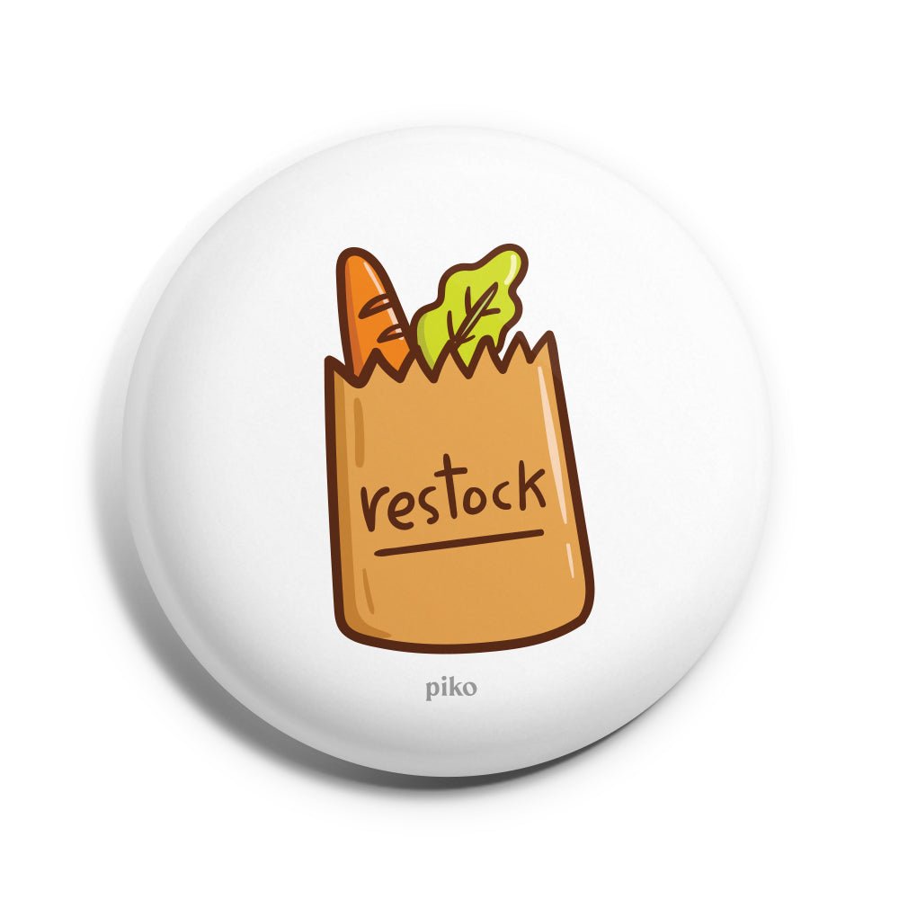 Badge + Fridge Magnet / Chef Foodie - The Piko Shop