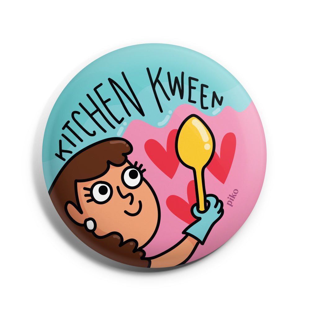 Badge + Fridge Magnet / Chef Foodie - The Piko Shop