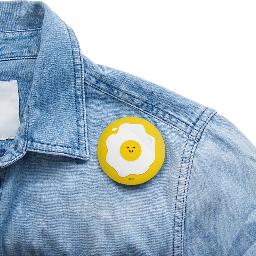 Badge + Fridge Magnet / Egg - The Piko Shop