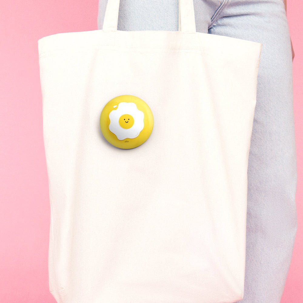 Badge + Fridge Magnet / Egg - The Piko Shop