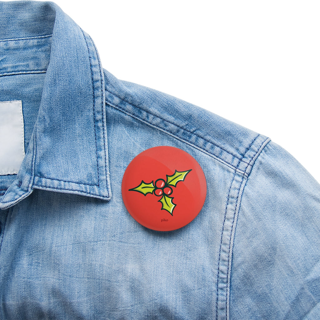 Badge + Fridge Magnet / Mistletoe - The Piko Shop
