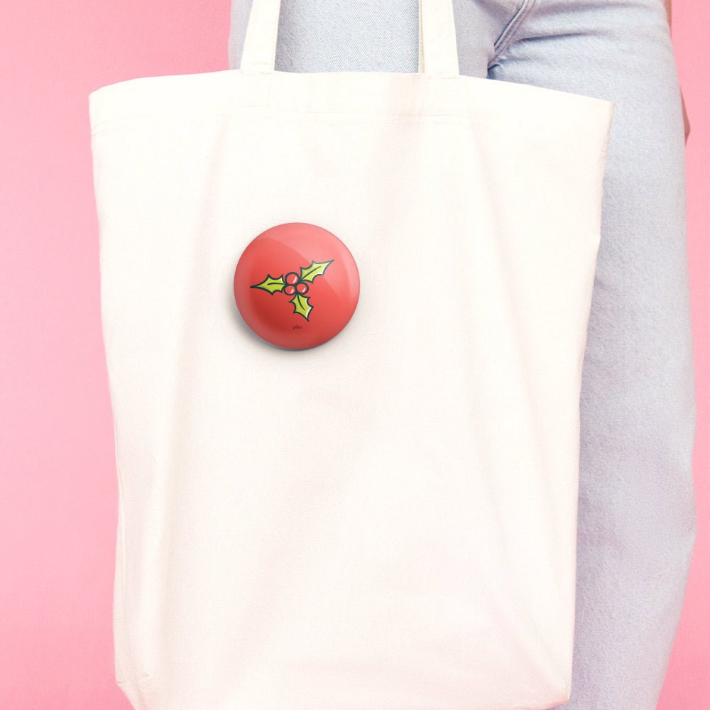 Badge + Fridge Magnet / Mistletoe - The Piko Shop