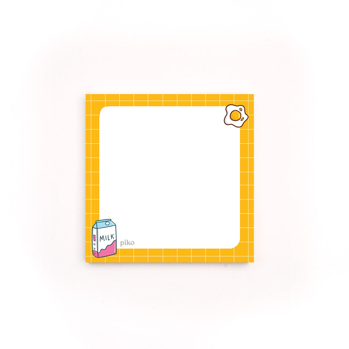 Unruled Notepad Square / Breakfast Club – The Piko Shop