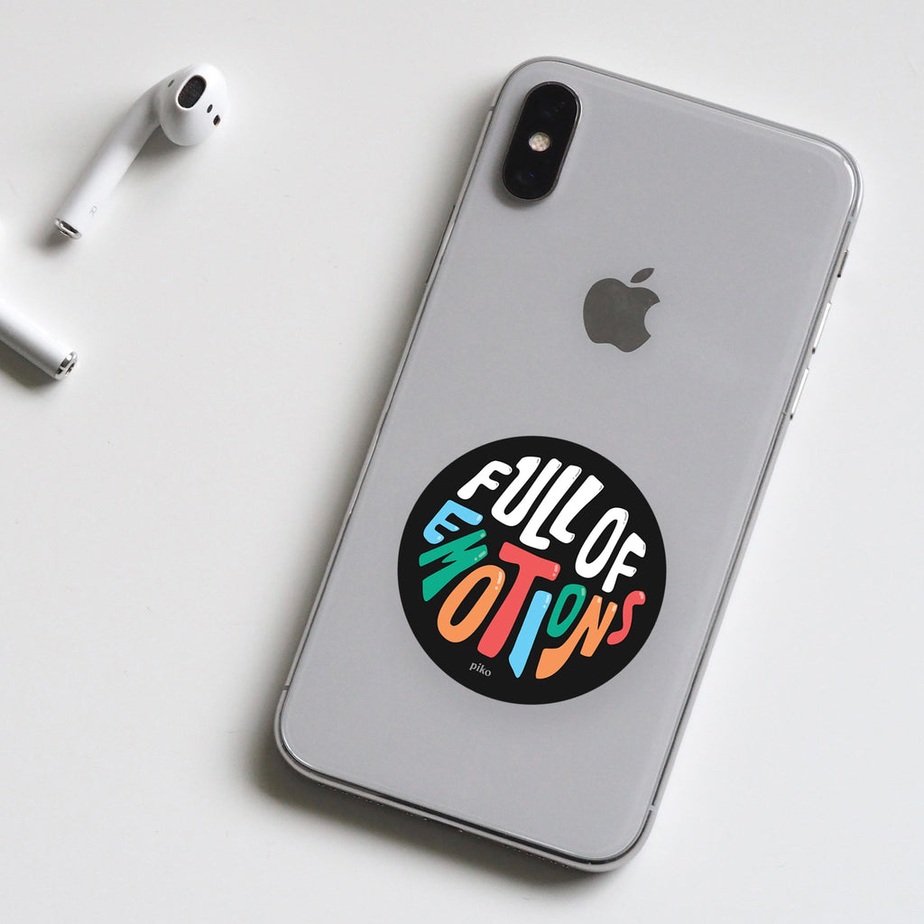 Decal Sticker / Full Of Emotions - The Piko Shop